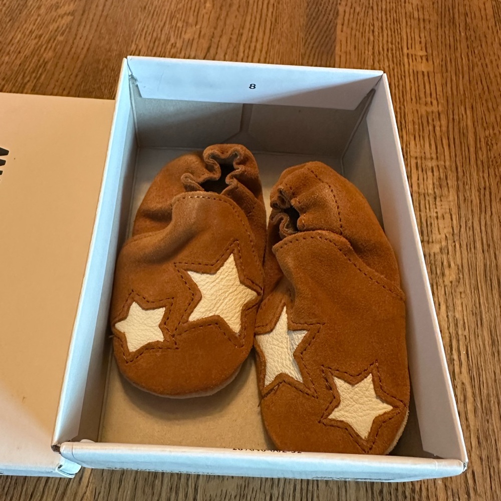 Minnetonka Infant Brown Moccasins